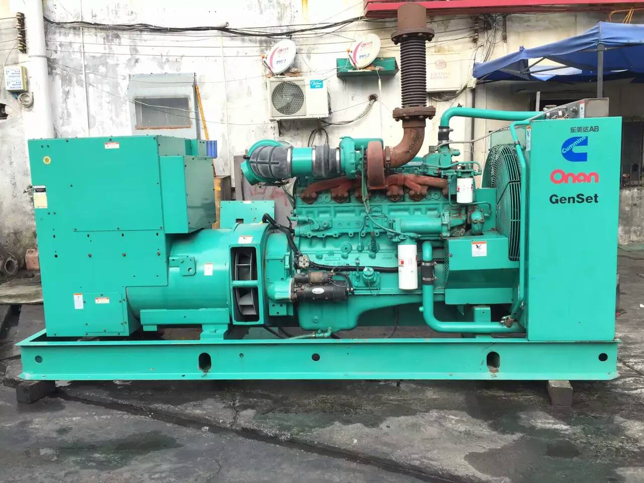 武汉租赁发电机-柴油发电机不正常冒烟的原因